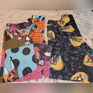LuLaRoe Tall & Curvy Nightmare Before Christmas Leggings Bundle | TC | Disney